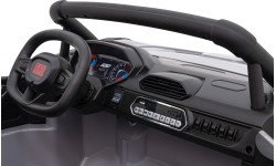 Elektromobilis Buggy Racing 5, pelēks