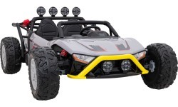 Elektromobilis Buggy Racing 5, pelēks