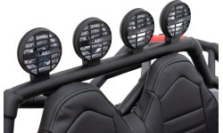 Elektromobilis Buggy Racing 5, pelēks