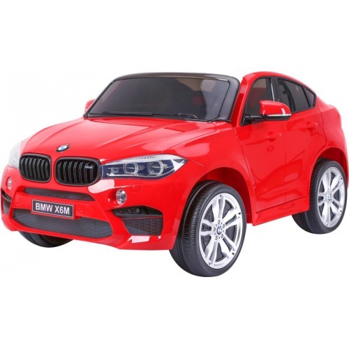 BMW X6M XXL bērnu elektromobilis, sarkans