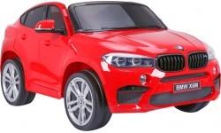 BMW X6M XXL bērnu elektromobilis, sarkans