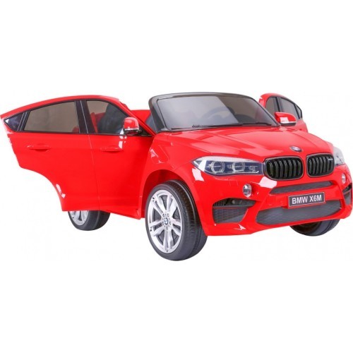BMW X6M XXL bērnu elektromobilis, sarkans