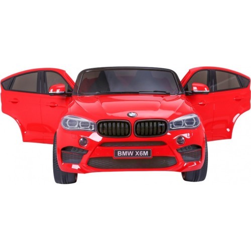 BMW X6M XXL bērnu elektromobilis, sarkans