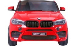 BMW X6M XXL bērnu elektromobilis, sarkans