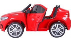 BMW X6M XXL bērnu elektromobilis, sarkans