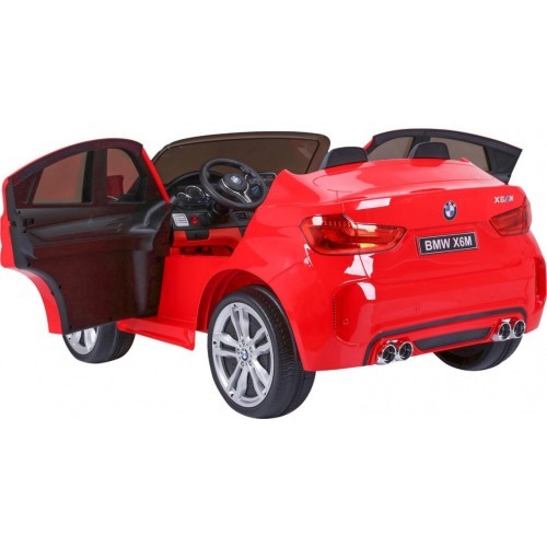 Детский электромобиль BMW X6M XXL, красный