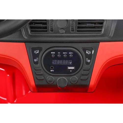BMW X6M XXL bērnu elektromobilis, sarkans