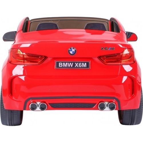BMW X6M XXL bērnu elektromobilis, sarkans