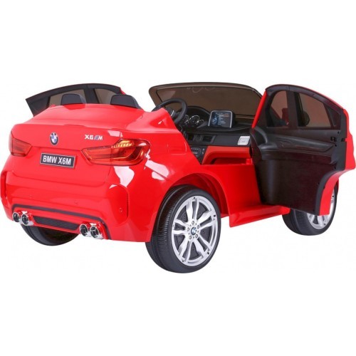 Детский электромобиль BMW X6M XXL, красный