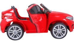 BMW X6M XXL bērnu elektromobilis, sarkans