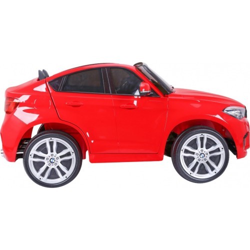 BMW X6M XXL bērnu elektromobilis, sarkans
