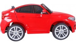 BMW X6M XXL bērnu elektromobilis, sarkans
