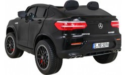 Bērnu elektromobilis Mercedes GLC 63S, melns