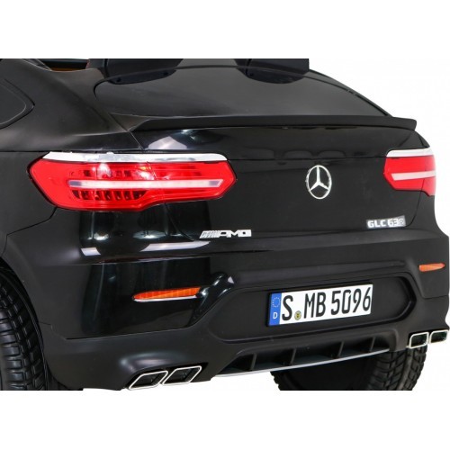 Bērnu elektromobilis Mercedes GLC 63S, melns