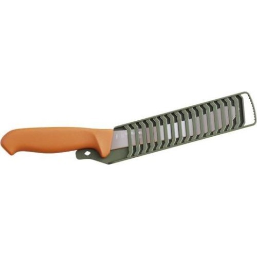 Охотничий разделочный нож Morakniv Hunting Butcher оранжевый, нержавеющая сталь