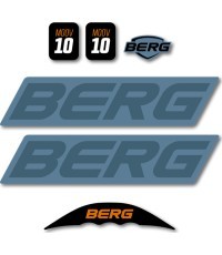 MOOV 10 - Набор наклеек синий