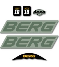 MOOV 10 - uzlīmju komplekts zaļš