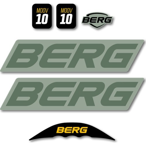 MOOV 10 - Sticker Set Green