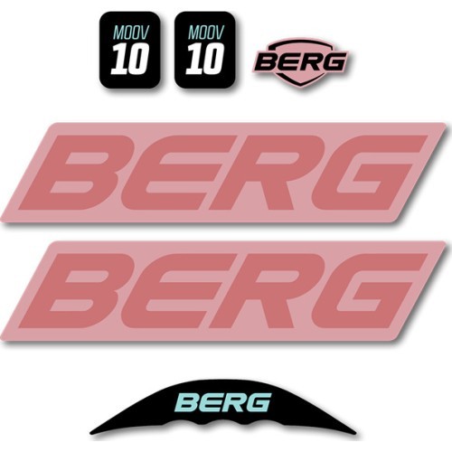 MOOV 10 - Sticker Set Pink