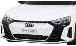 Elektromobilis Audi RS E-Tron GT, balts