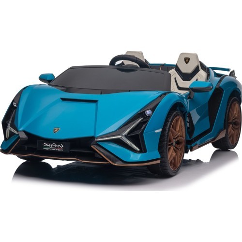 Электромобиль Lamborghini SIAN, синий