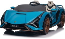 Elektromobilis Lamborghini SIAN, zils