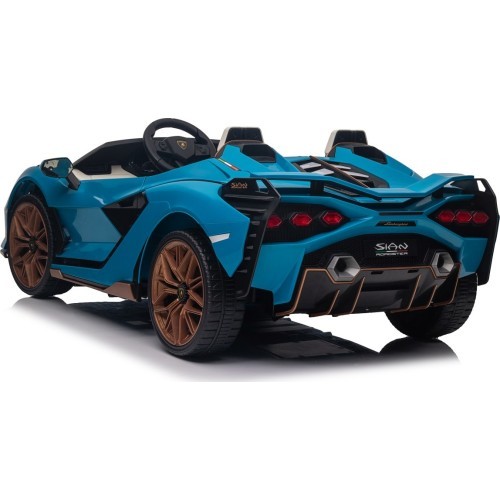 Elektromobilis Lamborghini SIAN, zils