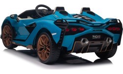 Электромобиль Lamborghini SIAN, синий