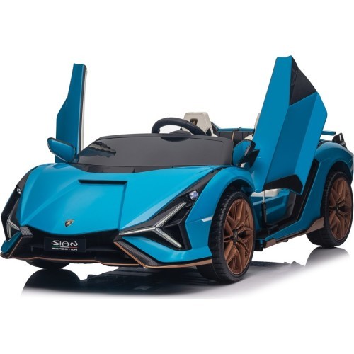 Электромобиль Lamborghini SIAN, синий