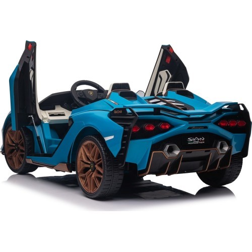 Elektromobilis Lamborghini SIAN, zils