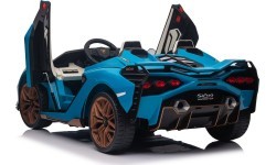 Elektromobilis Lamborghini SIAN, zils