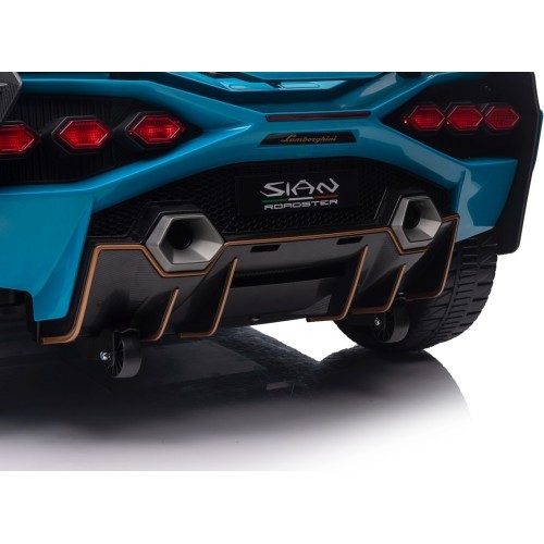 Elektromobilis Lamborghini SIAN, zils