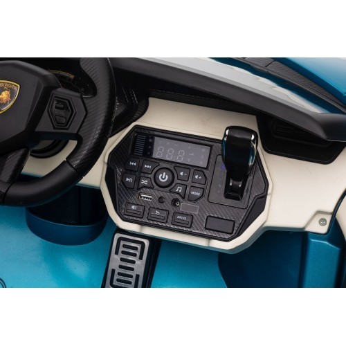 Elektromobilis Lamborghini SIAN, zils