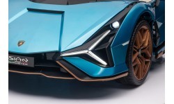 Elektromobilis Lamborghini SIAN, zils