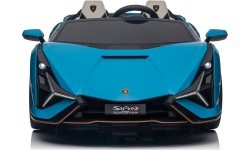 Elektromobilis Lamborghini SIAN, zils