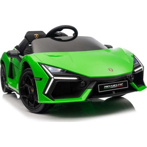 Детский электромобиль Lamborghini Revuelto, зелёный