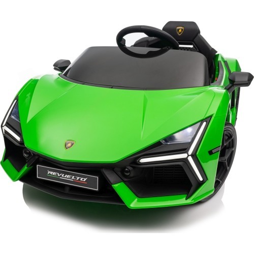 Детский электромобиль Lamborghini Revuelto, зелёный