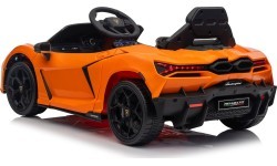 Электромобиль Lamborghini Revuelto, оранжевый