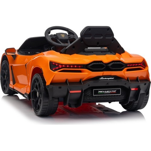 Elektromobilis Lamborghini Revuelto, oranžs