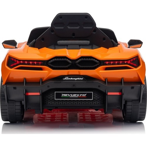 Электромобиль Lamborghini Revuelto, оранжевый