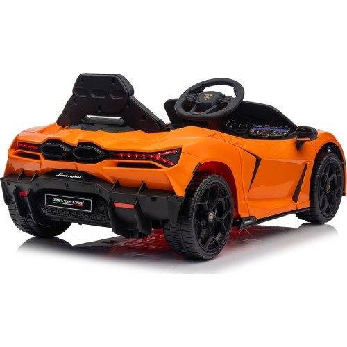 Elektromobilis Lamborghini Revuelto, oranžs