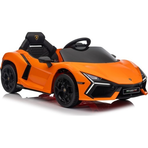 Elektromobilis Lamborghini Revuelto, oranžs