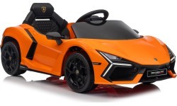 Elektromobilis Lamborghini Revuelto, oranžs