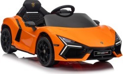Elektromobilis Lamborghini Revuelto, oranžs
