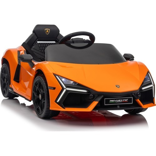 Elektromobilis Lamborghini Revuelto, oranžs