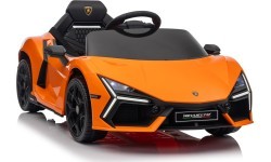 Электромобиль Lamborghini Revuelto, оранжевый