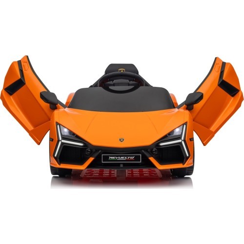 Elektromobilis Lamborghini Revuelto, oranžs