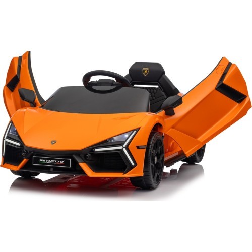 Elektromobilis Lamborghini Revuelto, oranžs