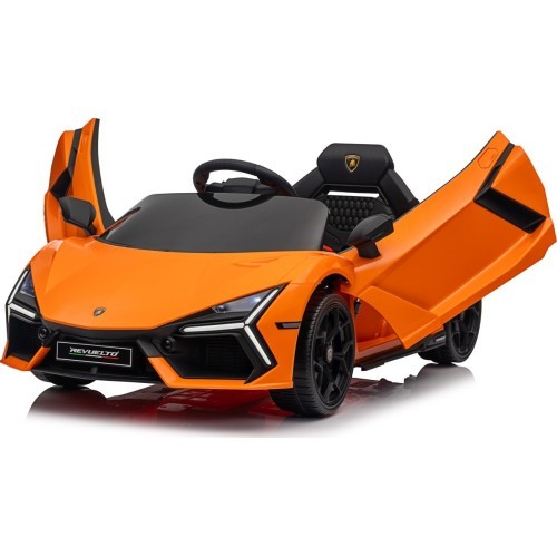Электромобиль Lamborghini Revuelto, оранжевый