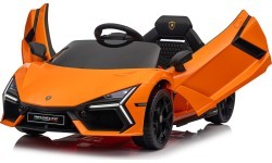 Elektromobilis Lamborghini Revuelto, oranžs